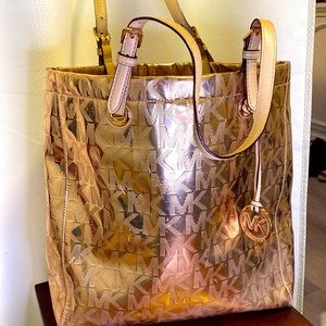 Michael Kors Rose Gold Tote